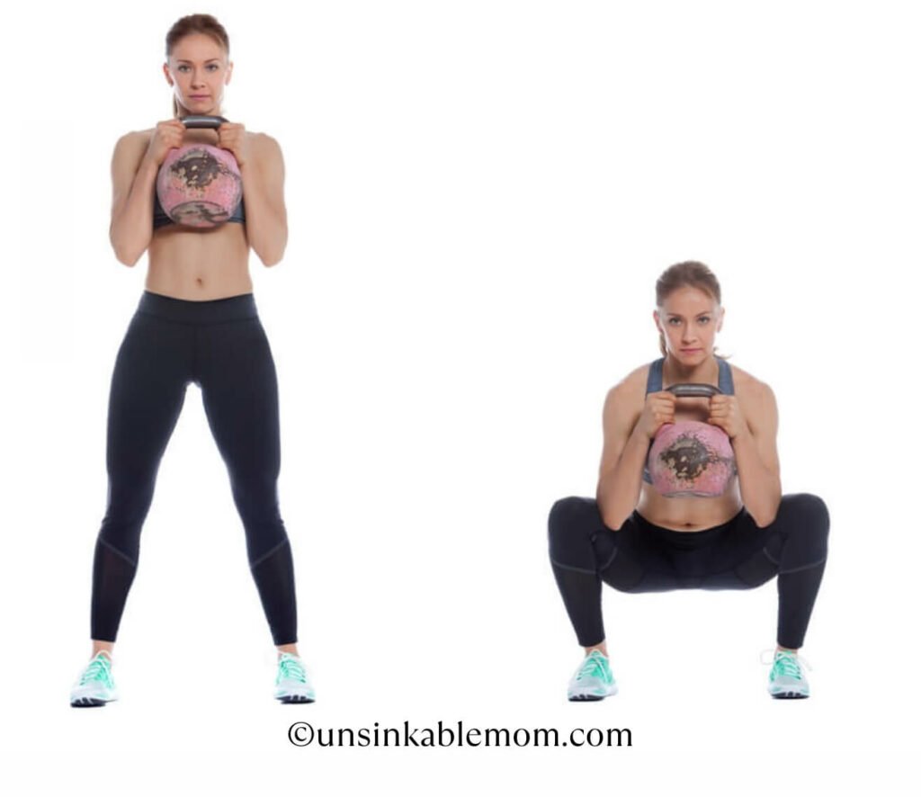 Goblet squat – How to do a goblet squat