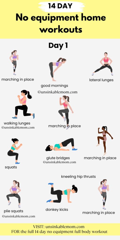 No equipment workout
