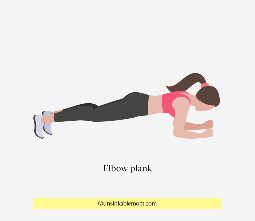 Elbow plank