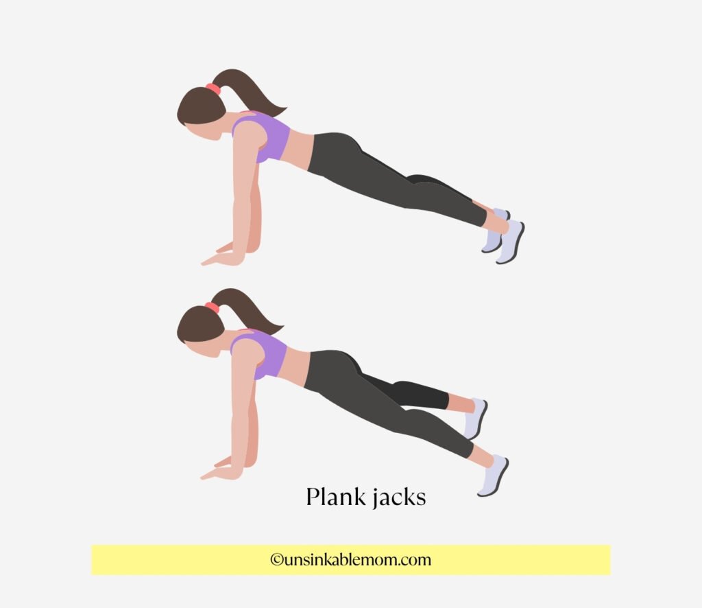 Plank jacks