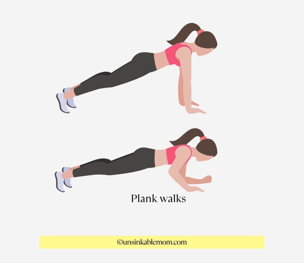 Plank walks